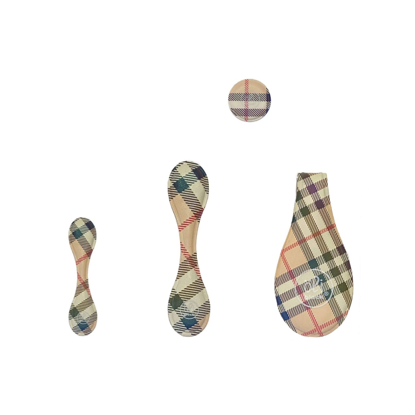 Matte FAWN PLAID - Jumbo ÖliClip