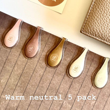 WARM NEUTRAL - Small ÖliClip - Multipack (Set of 5)